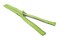 #4.5 Aluminum Pants/Jeans Rail Grey Medium Weight YKK Zipper - Color Peridot Green #827 - Made in The United States (1 Zipper Per Pack) (4" Inches)